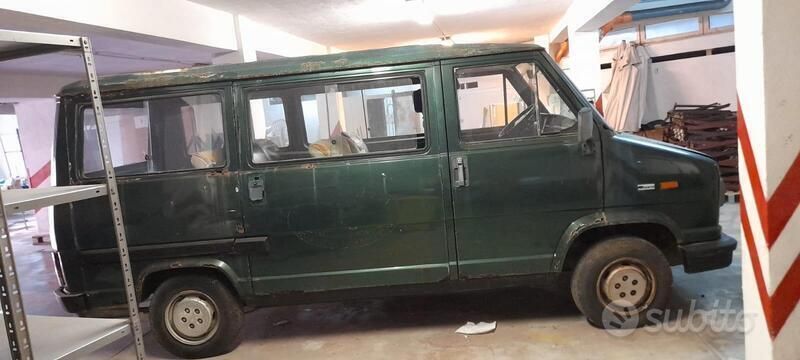 Usata Fiat Ducato 1985 Verde Furgone