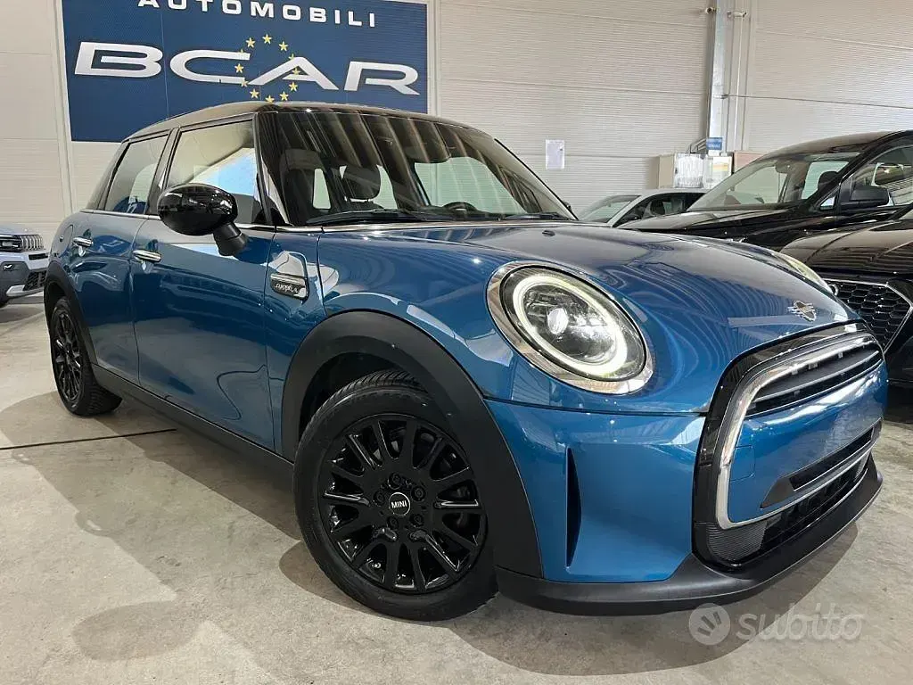 Usata Mini Cooper 136 CV (100 kW) 2021 Blu Utilitaria