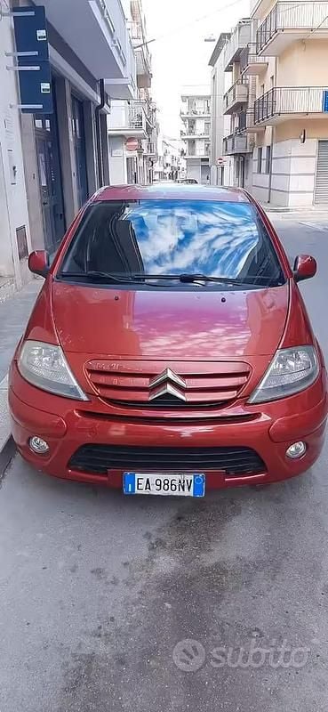 Usata Citroën C3 95 CV (69 kW) 2010 Rosso Berlina