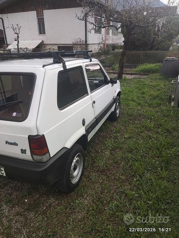 Usata Fiat Panda 4x4 54 CV (39 kW) 1995 Bianco Utilitaria