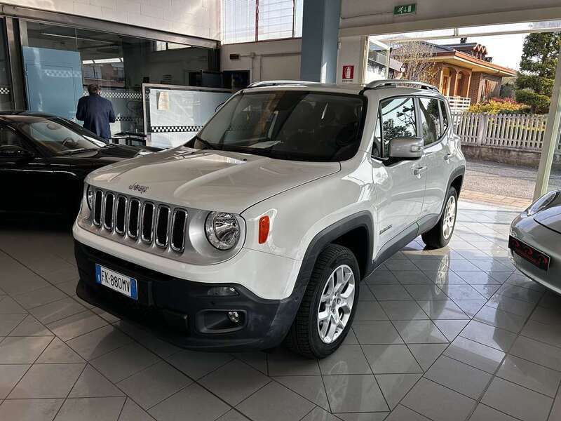 Bianco Usata 2017 Jeep Renegade Limited SUV | 13.500 € (Buon prezzo) - Immagine 1/4