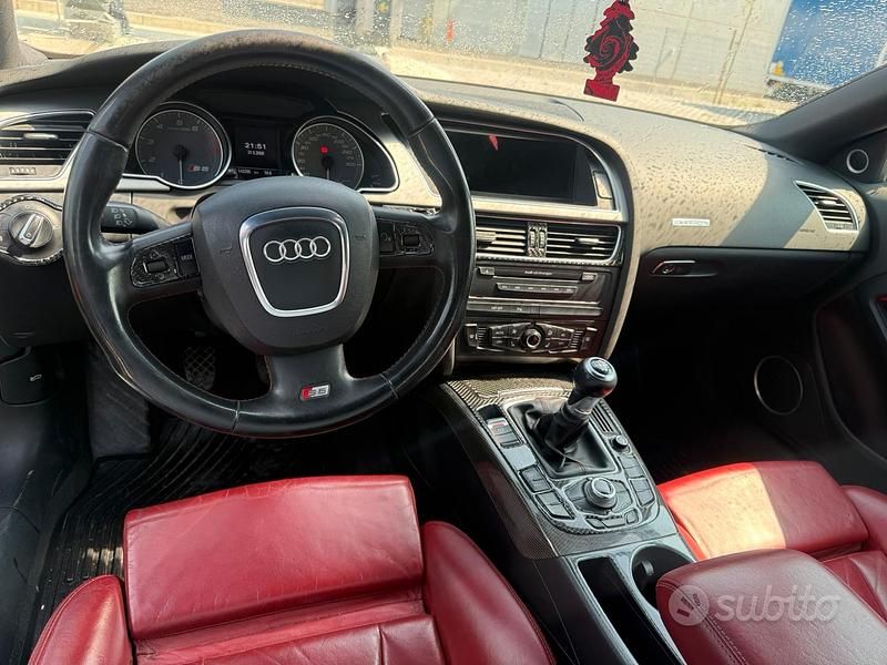 Usata Audi S5 Design 380 CV (279 kW) 2008 Bianco Coupé