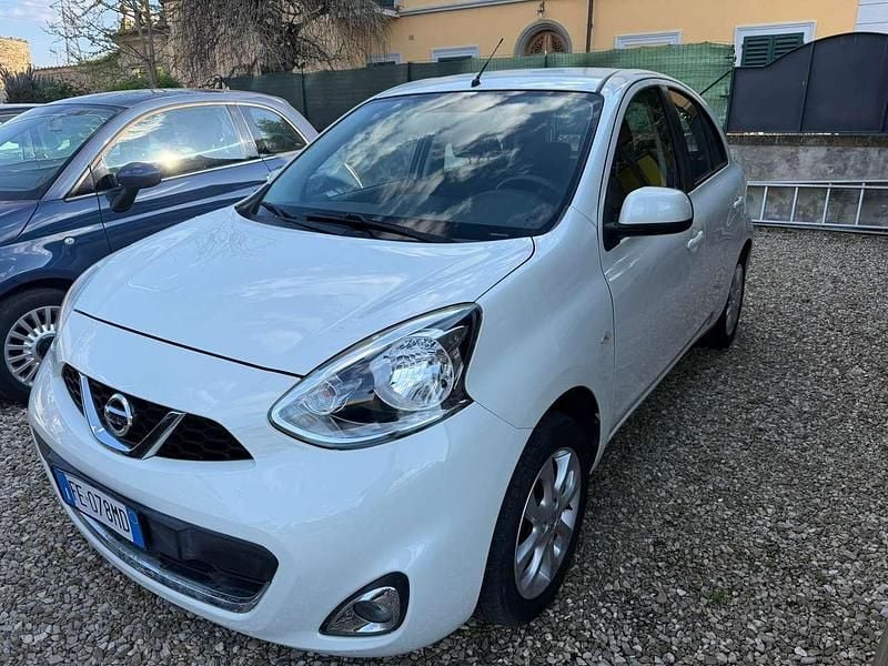 Usata Nissan Micra Acenta 80 CV (58 kW) 2016 Bianco Utilitaria