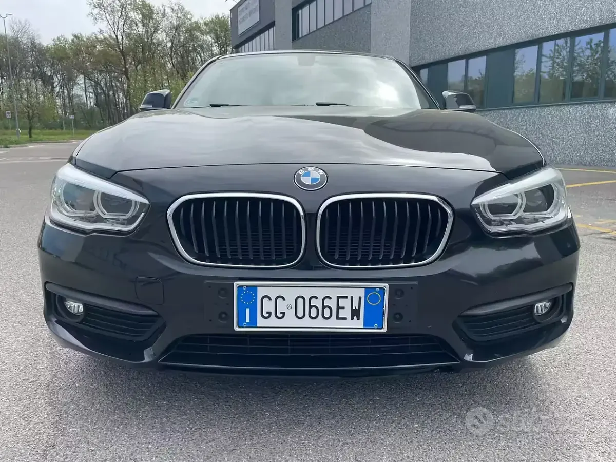 Usata BMW 116 116 CV (85 kW) 2018 Nero Utilitaria