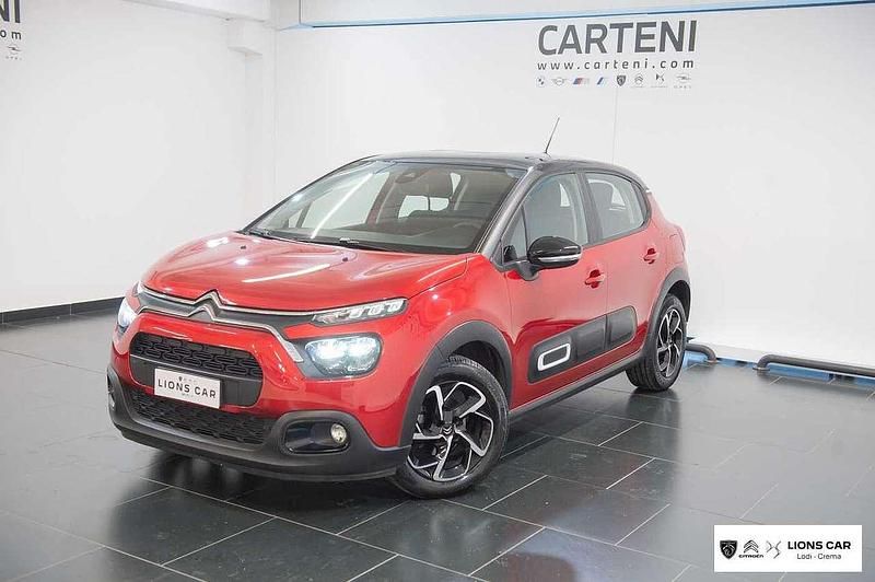 Usata Citroën C3 Feel 83 CV (61 kW) 2022 Rosso Utilitaria
