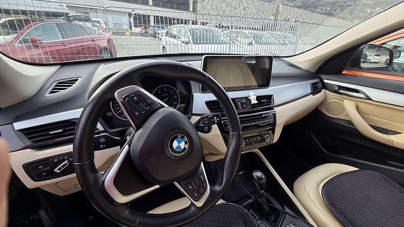 Usata BMW X1 Efficient Dynamics 150 CV (110 kW) 2018 Blu/azzurro SUV
