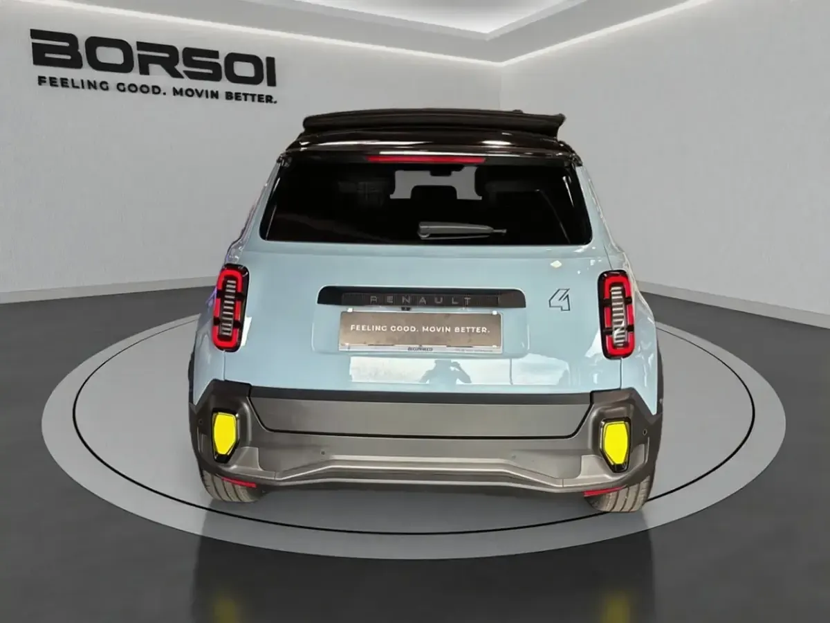 Nuova Renault 4 E-Tech Komfort 110 kW (150 CV) 2026 Blu celeste / tetto nero SUV