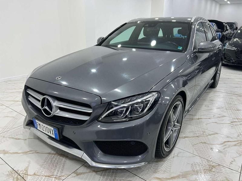 Grigio Usata 2018 Mercedes C220 Premium Station wagon | 14.690 € (Super prezzo) - Immagine 1/4