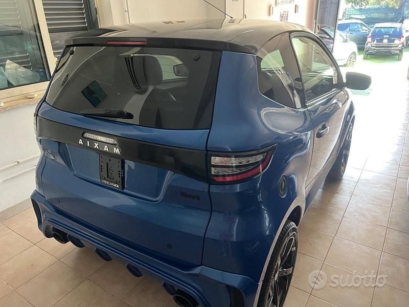 Usata Aixam AMBITION Sport 2023 Blu Utilitaria