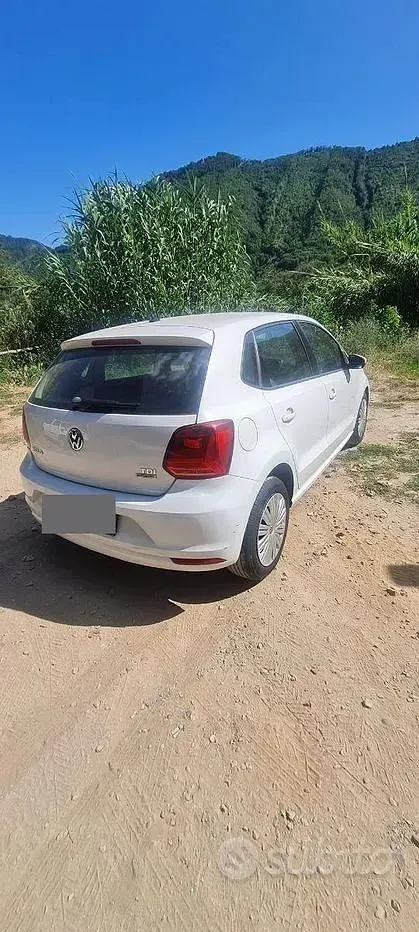 Usata VW Polo Comfortline 75 CV (55 kW) 2014 Bianco Berlina