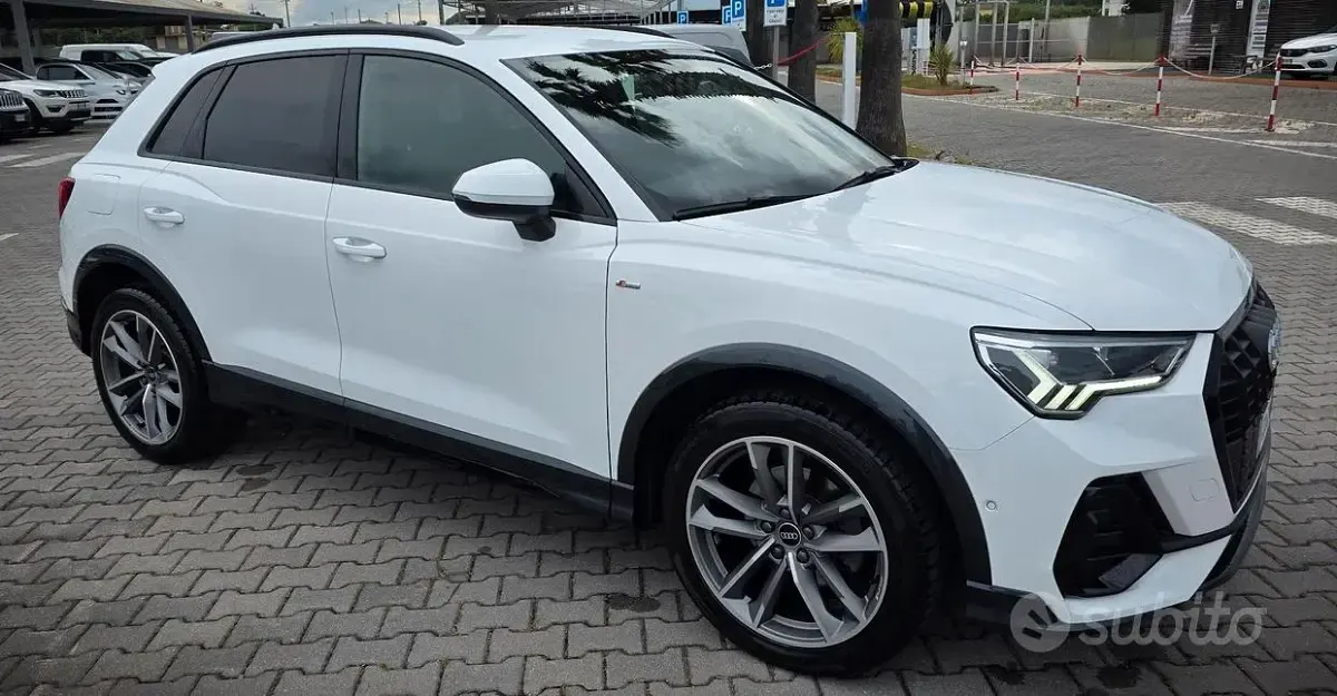 Usata Audi Q3 S-Line 150 CV (110 kW) 2020 Bianco SUV