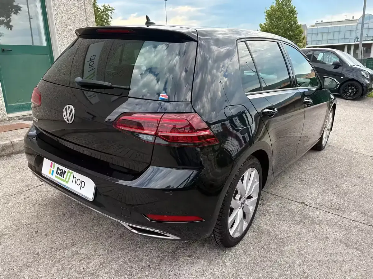 Usata VW Golf VII Executive 116 CV (85 kW) 2017 Nero Berlina