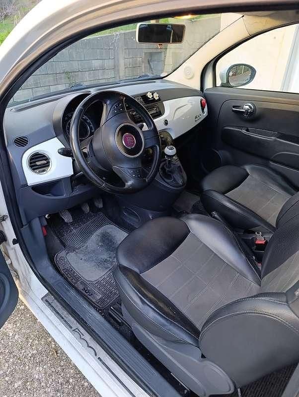 Usata Fiat 500 Sport 101 CV (74 kW) 2007 Bianco Utilitaria