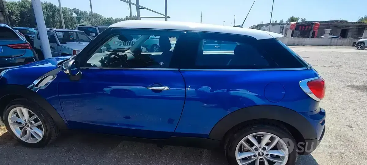 Usata Mini Paceman 122 CV (89 kW) 2013 Bluazzurro Utilitaria