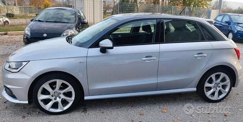 Usata Audi A1 S-Line 90 CV (66 kW) 2016 Grigio Utilitaria