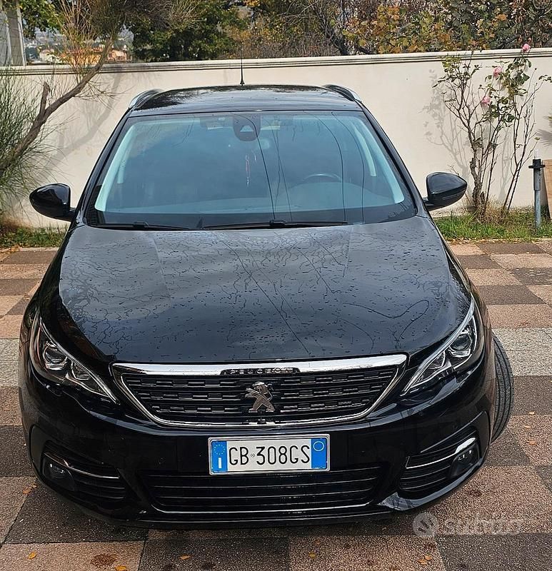 Usata Peugeot 308 SW Allure 131 CV (96 kW) 2021 Nero Station wagon