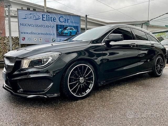 Usata Mercedes CLA200 Shooting Brake Premium 136 CV (100 kW) 2016 Nero Station wagon