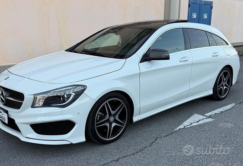 Usata Mercedes CLA250 Premium 210 CV (154 kW) 2016 Bianco Berlina