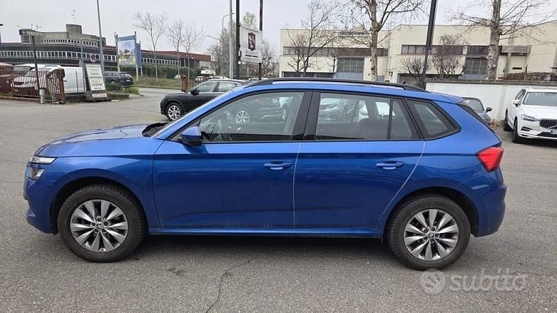 Usata Skoda Kamiq Ambition 89 CV (65 kW) 2021 Blu SUV
