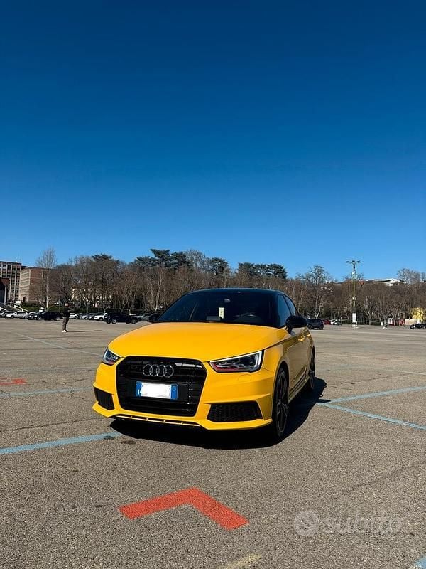 Usata Audi S1 231 CV (169 kW) 2016 Giallo Utilitaria