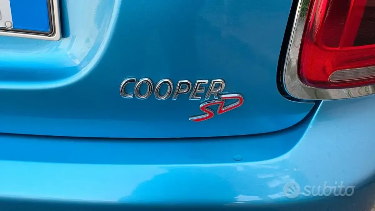 Usata Mini Cooper SD 170 CV (125 kW) 2016 Blu Utilitaria