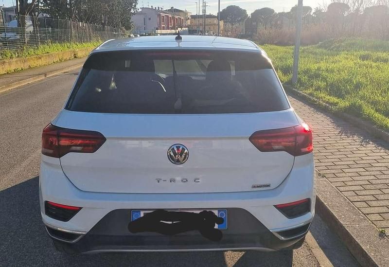 Usata VW T-Roc Advance 150 CV (110 kW) 2019 Bianco SUV