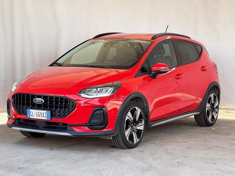 Rosso Usata 2022 Ford Fiesta Active Due volumi | 13.720 € (Buon prezzo) - Immagine 1/4