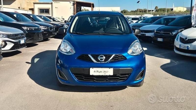 Usata Nissan Micra Acenta 80 CV (58 kW) 2015 Blu Utilitaria