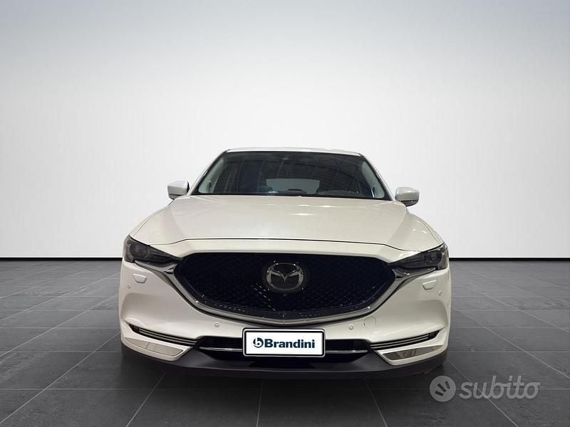 Usata Mazda CX-5 Exclusive 184 CV (135 kW) 2019 Bianco perlato SUV