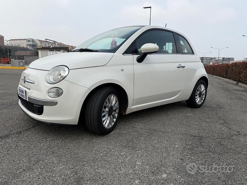 Usata Fiat 500 Lounge 69 CV (50 kW) 2014 Bianco Berlina