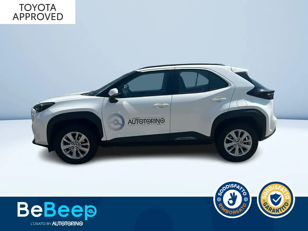 Usata Toyota Yaris Active 92 CV (67 kW) 2023 Bianco pastello Utilitaria