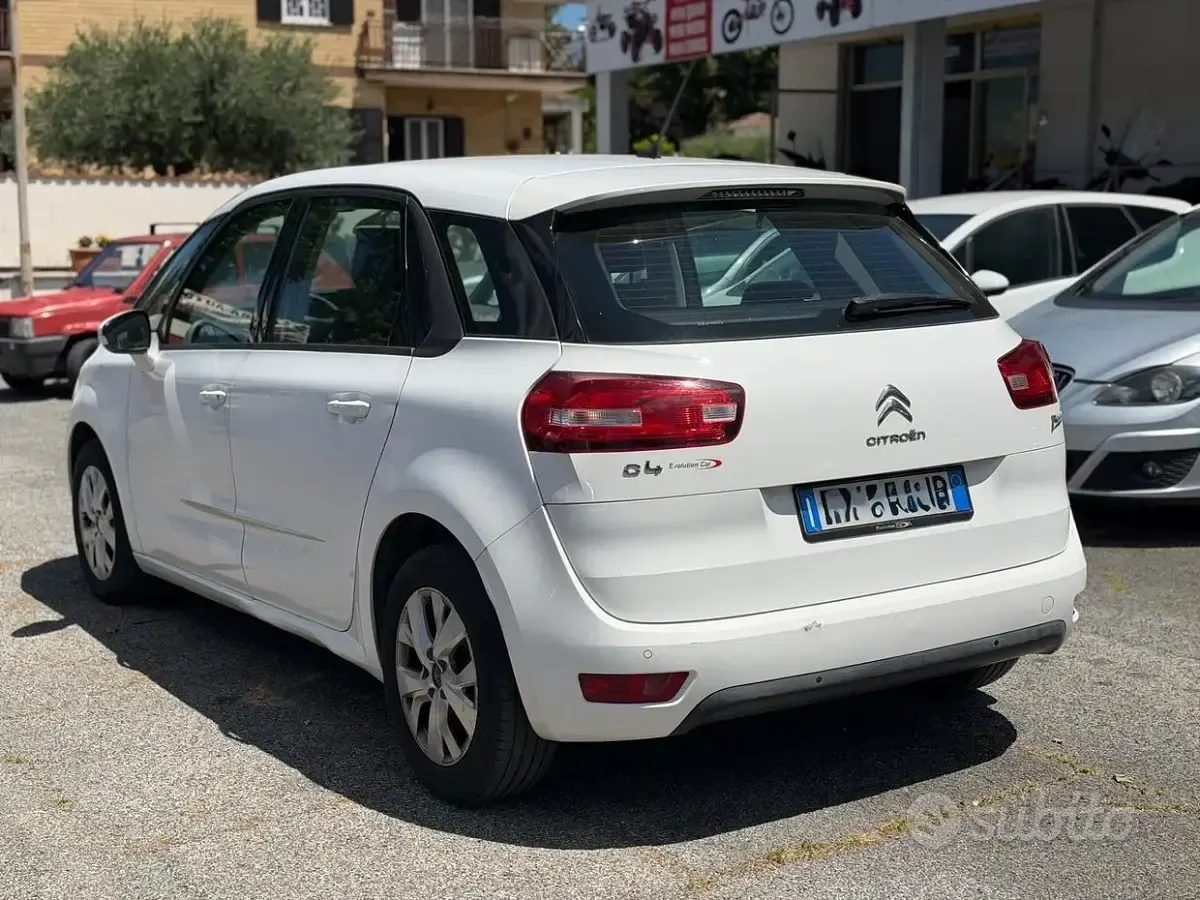 Usata Citroën C4 Picasso Exclusive 115 CV (84 kW) 2014 Bianco Monovolume