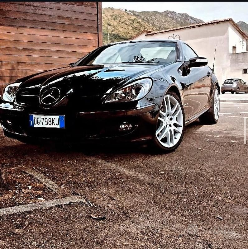 Nero Usata 2007 Mercedes SLK200 Cabrio | 10.500 € (Super prezzo) - Immagine 1/4
