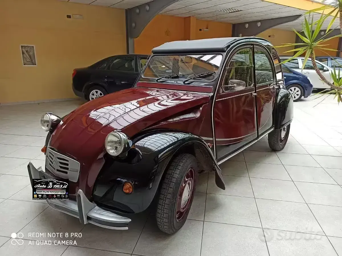 Usata Citroën 2CV Charleston 29 CV (21 kW) 1985 Rosso Berlina