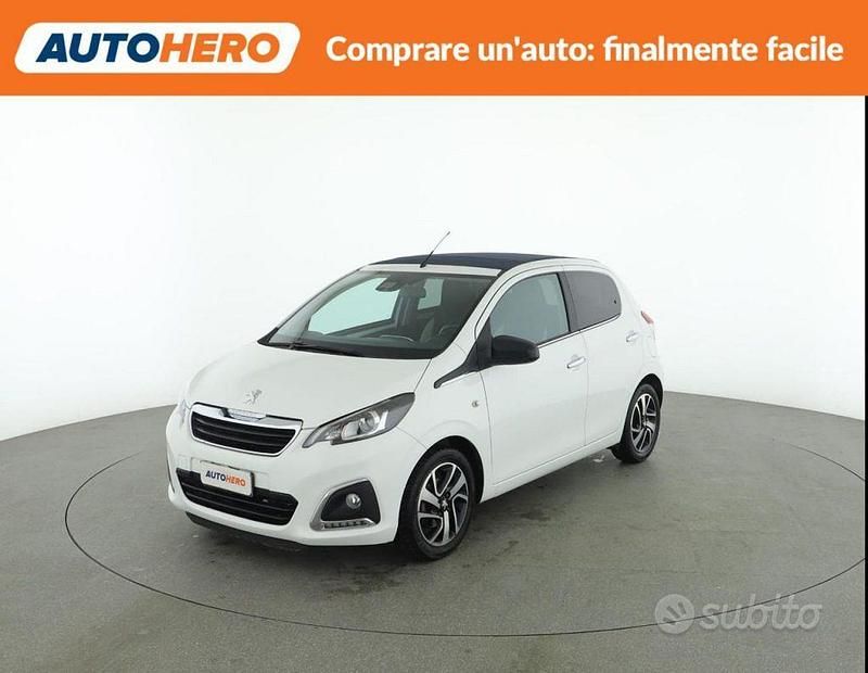 Usata Peugeot 108 Collection 70 CV (51 kW) 2017 Bianco Utilitaria