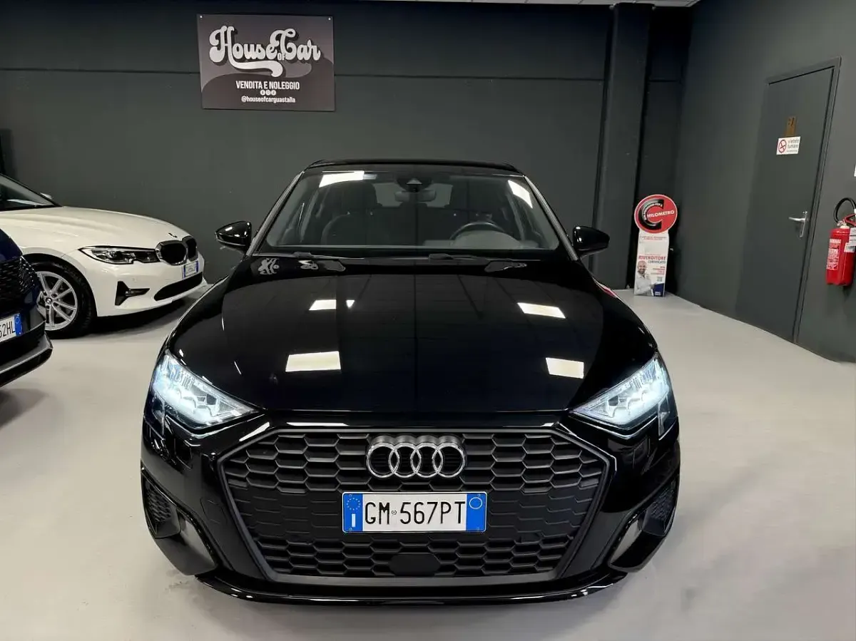 Usata Audi A3 Advanced 150 CV (110 kW) 2023 Nero Berlina