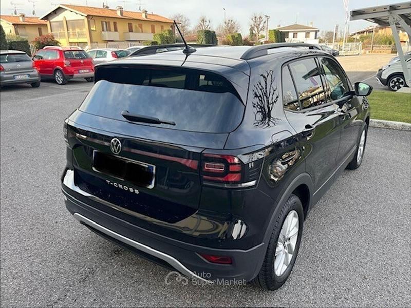 Usata VW T-Cross Style 110 CV (80 kW) 2023 Nero SUV