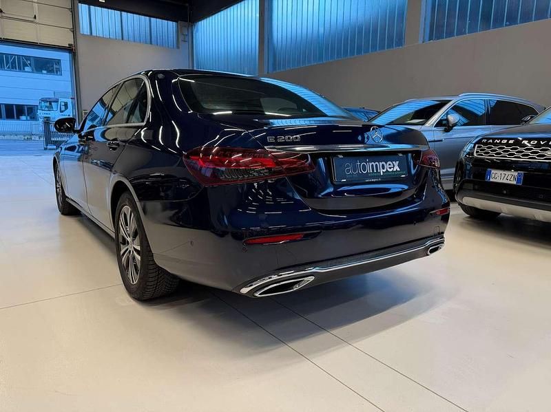 Usata Mercedes E200 Business 197 CV (144 kW) 2021 Blu/azzurro Berlina