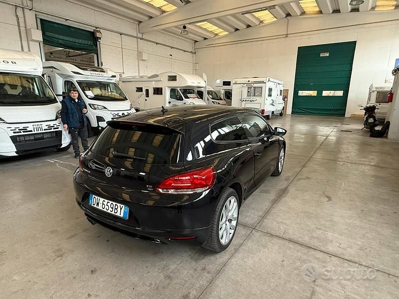 Usata VW Scirocco 160 CV (117 kW) 2008 Nero Coupé