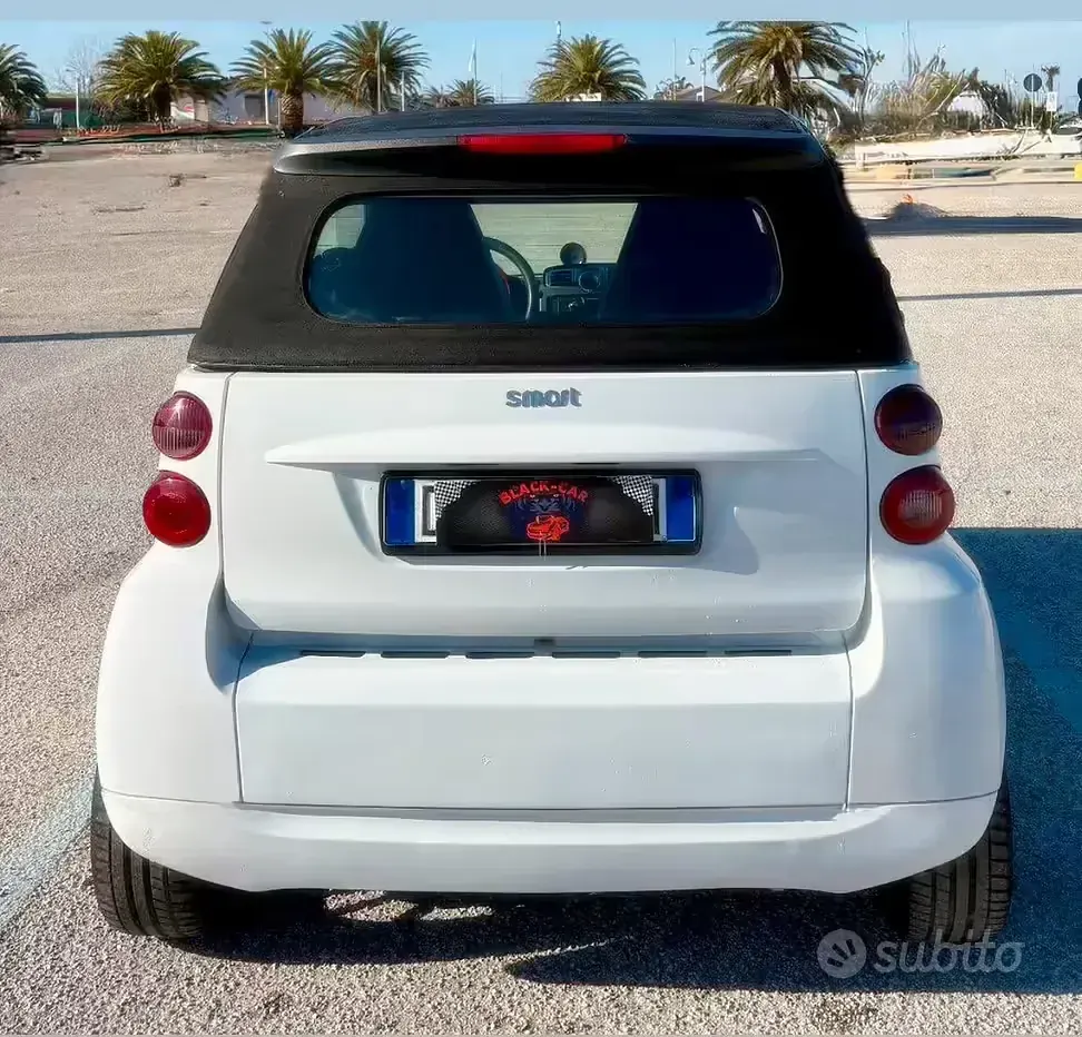 Usata Smart ForTwo Cabrio Brabus 98 CV (72 kW) 2009 Bianco Cabrio