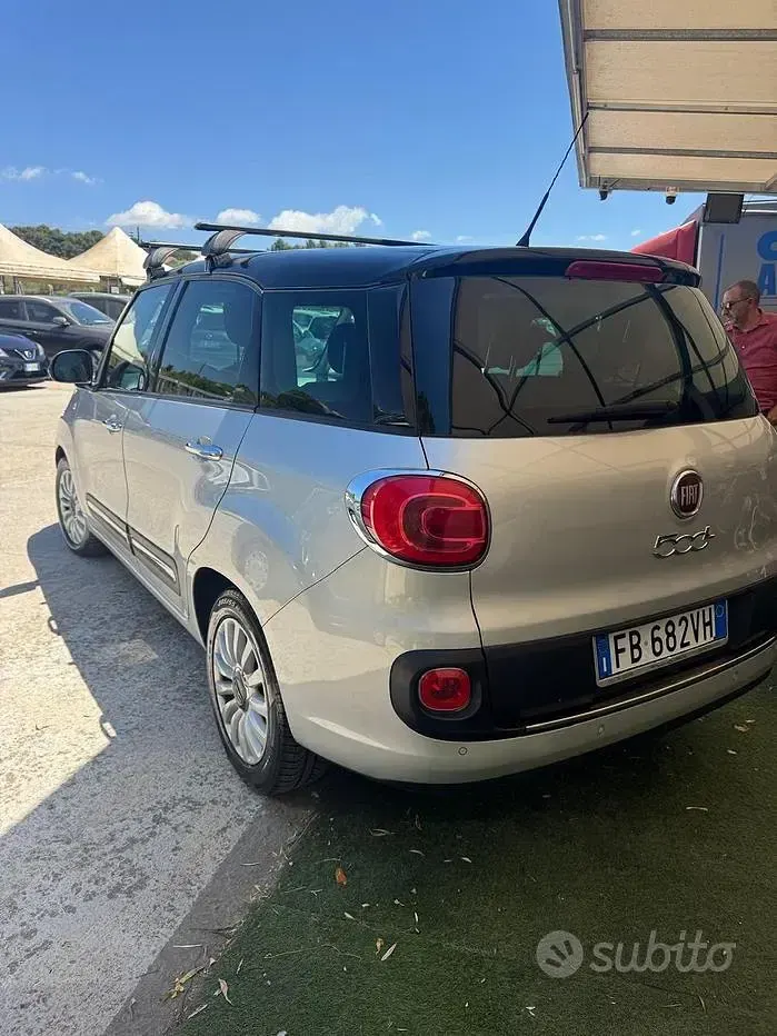 Usata Fiat 500L Living 120 CV (88 kW) 2015 Grigio Monovolume
