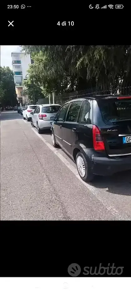 Usata Lancia Musa 95 CV (69 kW) 2007 Monovolume