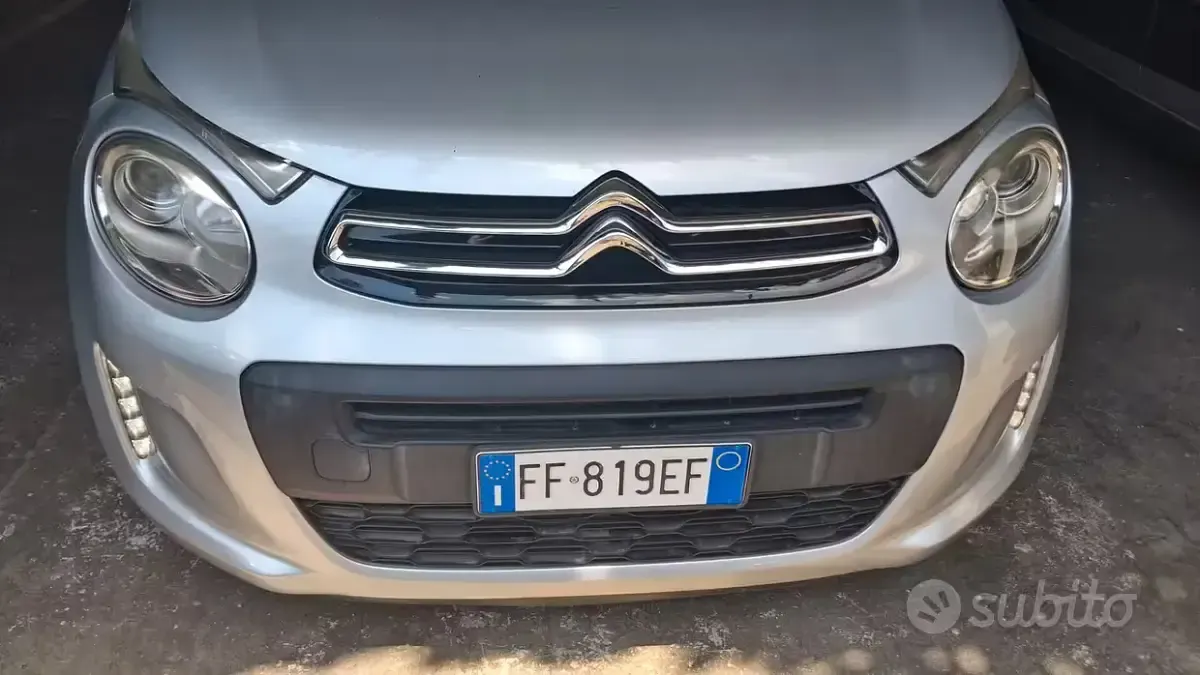Usata Citroën C1 Shine 69 CV (50 kW) 2016 Grigio Utilitaria