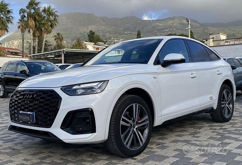 Usata Audi Q5 S-line plus 204 CV (150 kW) 2022 Bianco SUV