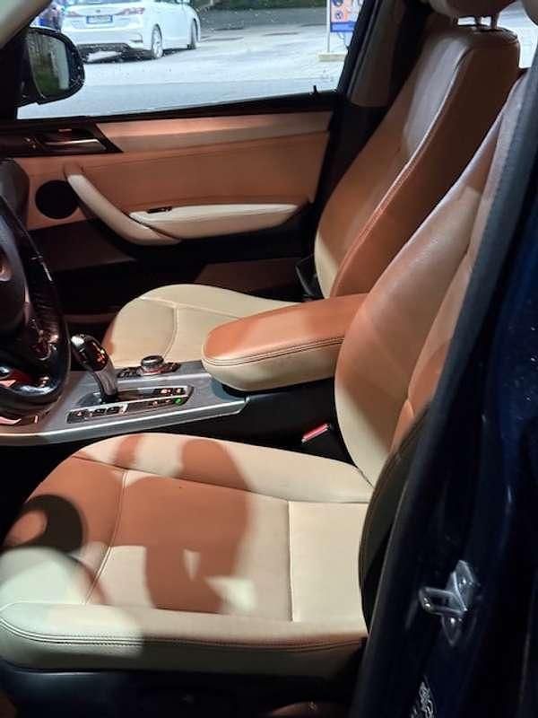 Usata BMW X3 xLine 190 CV (139 kW) 2014 Blu/azzurro SUV