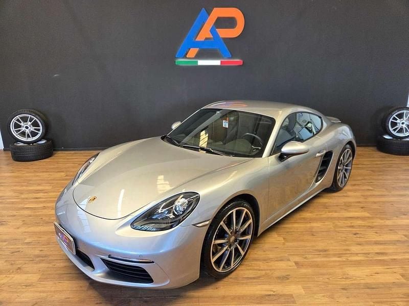 Usata Porsche 718 Cayman 300 CV (220 kW) 2018 Argento Coupé
