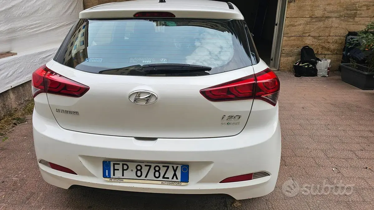 Usata Hyundai i20 GO! 2018 Bianco Berlina