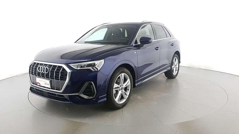 Blu navarra met Usata 2024 Audi Q3 S-Line SUV | 38.800 € (Ottimo prezzo) - Immagine 1/4