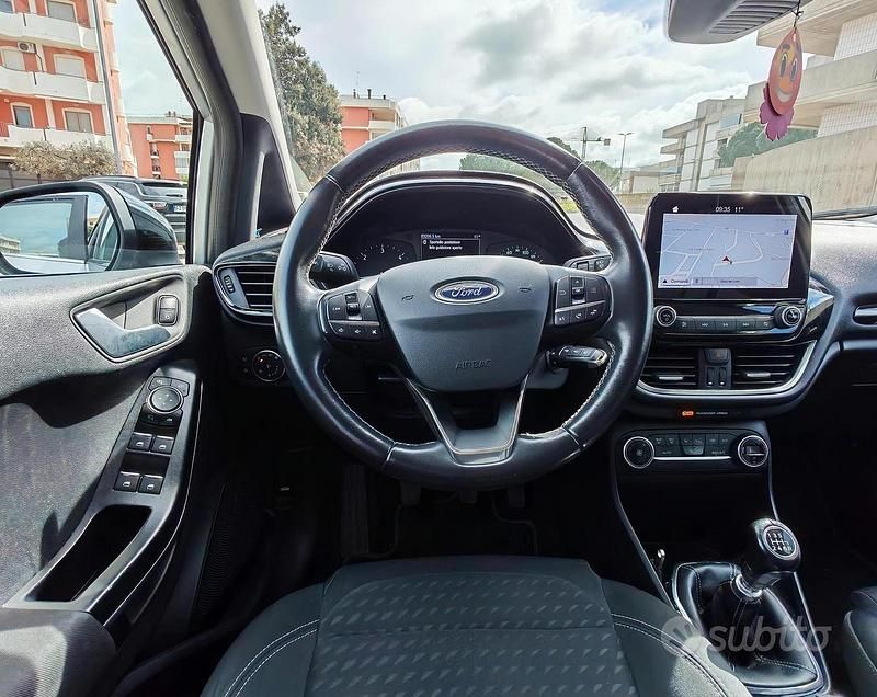 Usata Ford Fiesta Titanium 2017 Grigio Berlina