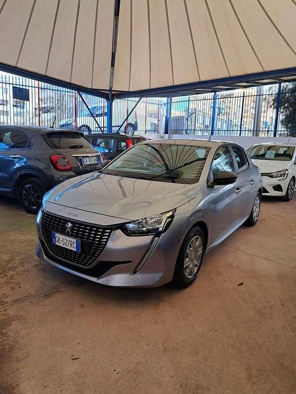 Usata Peugeot 208 Active 75 CV (55 kW) 2022 Argento Utilitaria